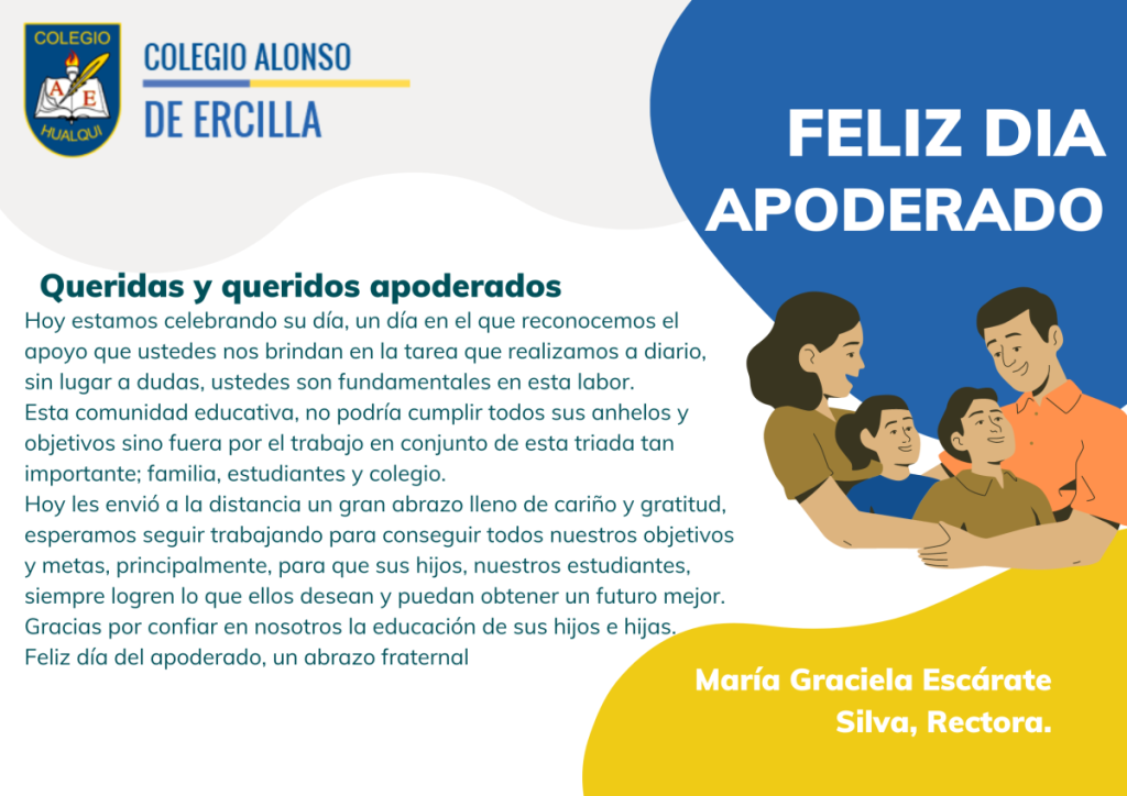 SALUDO DIA DEL APODERADO | Colegio Concepción Hualqui