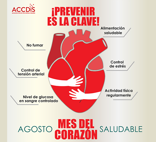 ACCDiS conmemora el mes de corazón con actividades gratuitas – Centro  Avanzado de Enfermedades Crónicas
